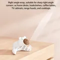 Paraspigoli in silicone a forma di capibara per la sicurezza dei bambini - Capibara Bianco