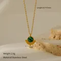 Malachite Gold/Semi-circle
