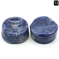 Supporto per sfere in pietra naturale sodalite blu con venature bianche uniche - Sodalite blu