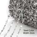2mm Flat Long Steel Color