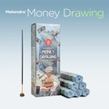 Mahendra Money Drawing incense sticks variant with large display box and dollar theme - Money Drawing