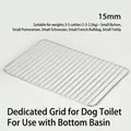 Specific 15mm spacing metal mesh grate for small dog potties and training toilets - 15mm Separate Grid
