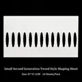 White 67x37.5cm mesh shaping sheets for flower bouquets and bags, 10-piece pack set - 67x37.5cm 10sheets/pack