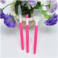 Juego de 3 herramientas rosas para modelar fondant y tallar pasteles DIY en plástico - 3 Agujas de Aire Rosa Roja