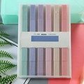 Dual-tip mild color highlighters set in salt system tones for aesthetic journaling - Dual Tip Macaron Salt (6 Pcs)