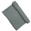 Elegant grey satin chiffon pleated long scarf with premium soft drape and silky texture - 180*70cm / Medium Grey (8#)