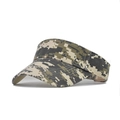 Visera de camuflaje para exteriores para protección solar con correa ajustable y cómoda - Talla Única(55-60cm) / Camuflaje Amarillo Ruinas