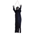 Dark Blue Black Hair Blue Blood Clothes Hanging Ghost
