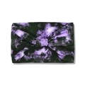 Elastic knot headband featuring artistic purple and black tie-dye marble patterns - Style 91