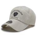 Beigefarbene Mesh-Baseballkappe mit Naturalwalker-Stickerei und sportlichem Design - Verstellbar / Beige