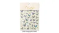 Holographic butterfly nail art stickers with 3D embossed texture on white background - 3D Embossed Holographic Butterfly (to2435)