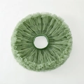Sage green toddler girls tutu skirt with layered soft mesh and elastic waistband - L / Dark Fruit Green