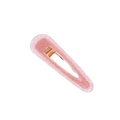Fermaglio per capelli rosa glitterato in acetato a goccia con clip in metallo - 22# Stile Goccia Glitter Rosa