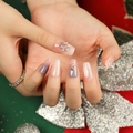 JP2691-Pink Gradient Pearl Bow
