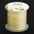 Rainbow braided jewelry cord on white spool for DIY handmade bracelet weaving - 03# Rainbow