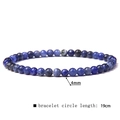 4mm/19cm Blue Vein Stone