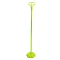 Support de ballon vert néon avec base en fleur pour décorations de fête - Vert