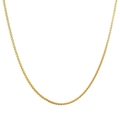 Close-up of golden titanium steel wavy snake chain showing detailed link texture - Gold Crisscross Twist Chain