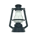 Macro shot of a vintage style miniature black lantern with clear plastic dome - 5.5*3.6cm Lantern / Black