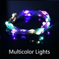 Multi-color LED string lights with flexible wire and vibrant glowing points for decor - 1 Piece / 1M Multicolor