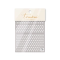 5D white lace dot nail art stickers with ultra-thin texture for Japanese manicure art - White Lace Polka Dot (to 306)