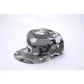 Hip hop flat brim hat featuring a classic black and white camouflage pattern print - M (56-58cm)