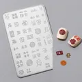 3D butterfly and snowflake silicone nail art mold JT-014 for DIY resin jewelry - High Transparent Silicone Mold JT-014 (New Year Blessing)