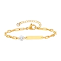 Gold - April (Clear/White)