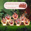 Nine-tailed fox incense burner blind box set with 7 unique mystical resin figurines - -253 Money-grubbing Little Fox Fairy Set 6 / Random One