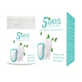 Poudre dentaire à la menthe pour nettoyage profond et blanchiment des dents en 5 jours - No.2 Vert Effet Rapide 5 Jours / 80g