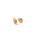 Colgante mini campana de acero inoxidable dorado 5mm para creación de joyas DIY - 5mm / Dorado