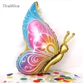 Side Flying Butterfly Gold