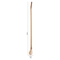 Rose gold 30cm stainless steel Yerba Mate straw with integrated filter spoon and 16g weight - 30cm-Gold Filtering Straw