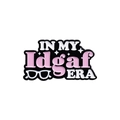 Spilla smaltata colorata con testo 'IN MY Idgaf ERA' e divertenti motivi a stelle - Stile Idgaf Era (QHXZ2015)