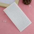 Iridescent round facial rhinestones stickers in multiple sizes for stage makeup - Iridescent Triple Mix