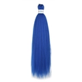 Extension capelli sintetici blu 26 pollici pre-stirati per trecce Easy Braid vivaci - Blu (FR Blue#)