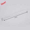 Reusable 23cm long transparent Tritan straw with 1.2cm wide diameter for bubble tea - Transparent Flat Straw / 1.2*23cm