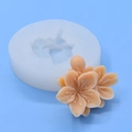 3D-Blumen-Silikonform zum Backen mit realistischen Kirschblüten-Details für DIY-Kuchen - Kirschblüten-Stil (485)