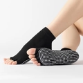 One Size / Open Toe-Solid Pure Black