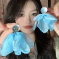 Sky Blue Chiffon Petal Style (18#)