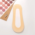 Calze invisibili ultra-basse in seta di ghiaccio beige da donna con tallone in silicone - Taglia unica / Nudo