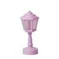 Mini lily of the valley night light in elegant purple with a matte translucent shade - Street Light Style 02 / Purple