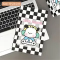 Black and white checkered Pochacco gift bag with Good Things text 15x23.5cm size - 3# Winter Pochacco Style Dog