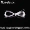 Clear non-elastic 0.4mm nylon bead string for jewelry making and DIY crafts 5m - Crystal Fishing Line-0.4mm 5 Meters
