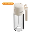 Pulverizador y dispensador de aceite de 500ml blanco crema con escalas de medición - 500ml / Blanco Crema