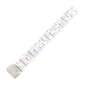 Cinta decorativa Morandi para scrapbooking con frases en inglés y burbujas de texto - Heartbeat Dialogue