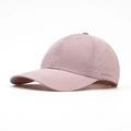 Pink quick-dry baseball cap with laser-cut ventilation holes and GLWR GOLF logo - Adjustable / Pink