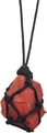 Colgante de jaspe rojo natural en bruto con collar de malla tejida negra para mujer - Jaspe Rojo