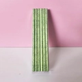 Eco-friendly paper pencils with creative watermelon stripe design in transparent gift box - Non-Sharpened Watermelon Pencils / Watermelon Pattern