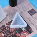 Equilateral triangle silicone mold for DIY handmade aromatherapy candle and resin art - Triangle Candle Mold